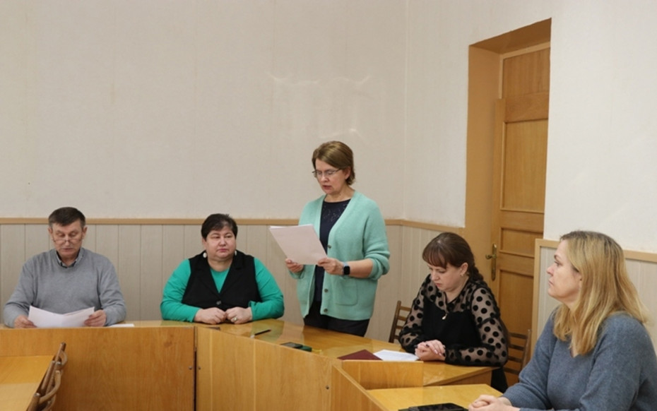 В Ошмянском районном объединении профсоюзов прошло заседание президиума