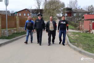 Добровольные народные дружины совместно с сотрудниками Ошмянского РОВД выходят на дежурства по охране общественного порядка
