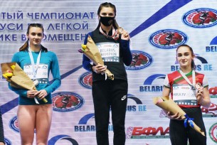 Карина Нестерова из Ошмян стала третьей на чемпионате Беларуси по легкой атлетике в помещении