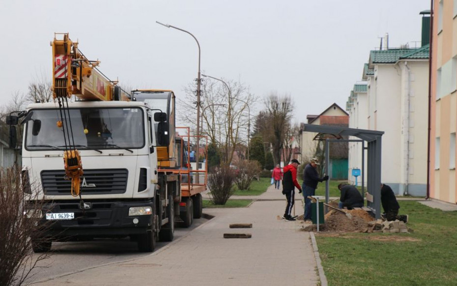 Весеннее благоустройство города