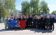 Обновленная областная Доска почета открылась в Гродно